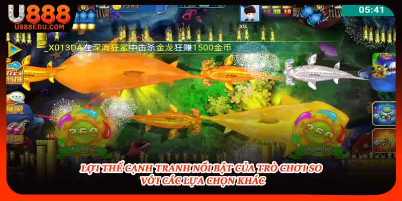 Lợi thế cạnh tranh nổi bật của trò chơi so với các lựa chọn khác