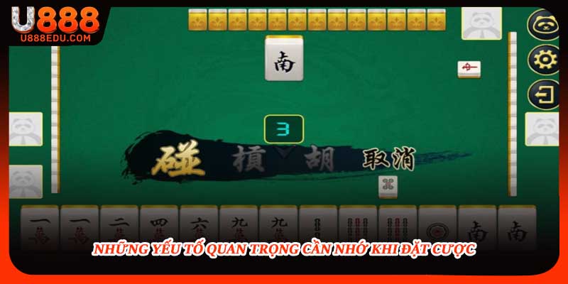 Những yếu tố quan trọng cần nhớ khi đặt cược