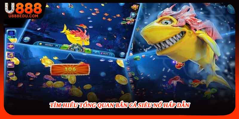 Tìm hiểu tổng quan bắn cá siêu nổ hấp dẫn