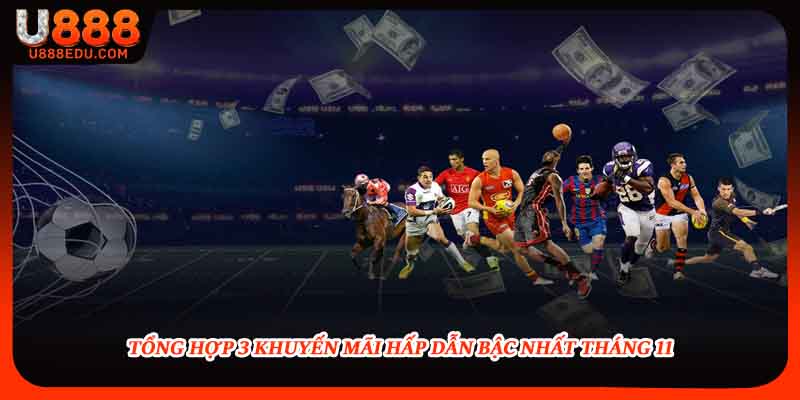 Tổng hợp 3 khuyến mãi hấp dẫn bậc nhất tháng 11